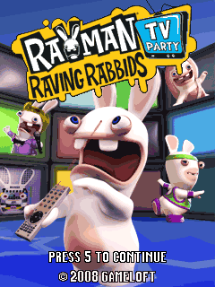 Rayman Raving Rabbids TV Party